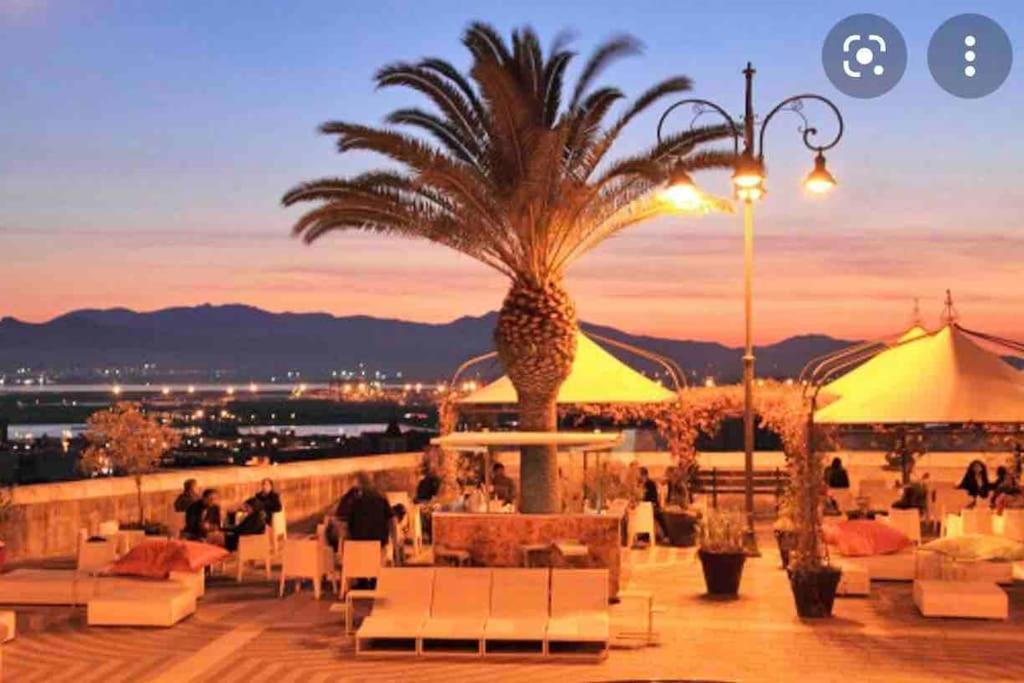 Апартаменты Castello Attic Sunset Terrace Кальяри Экстерьер фото