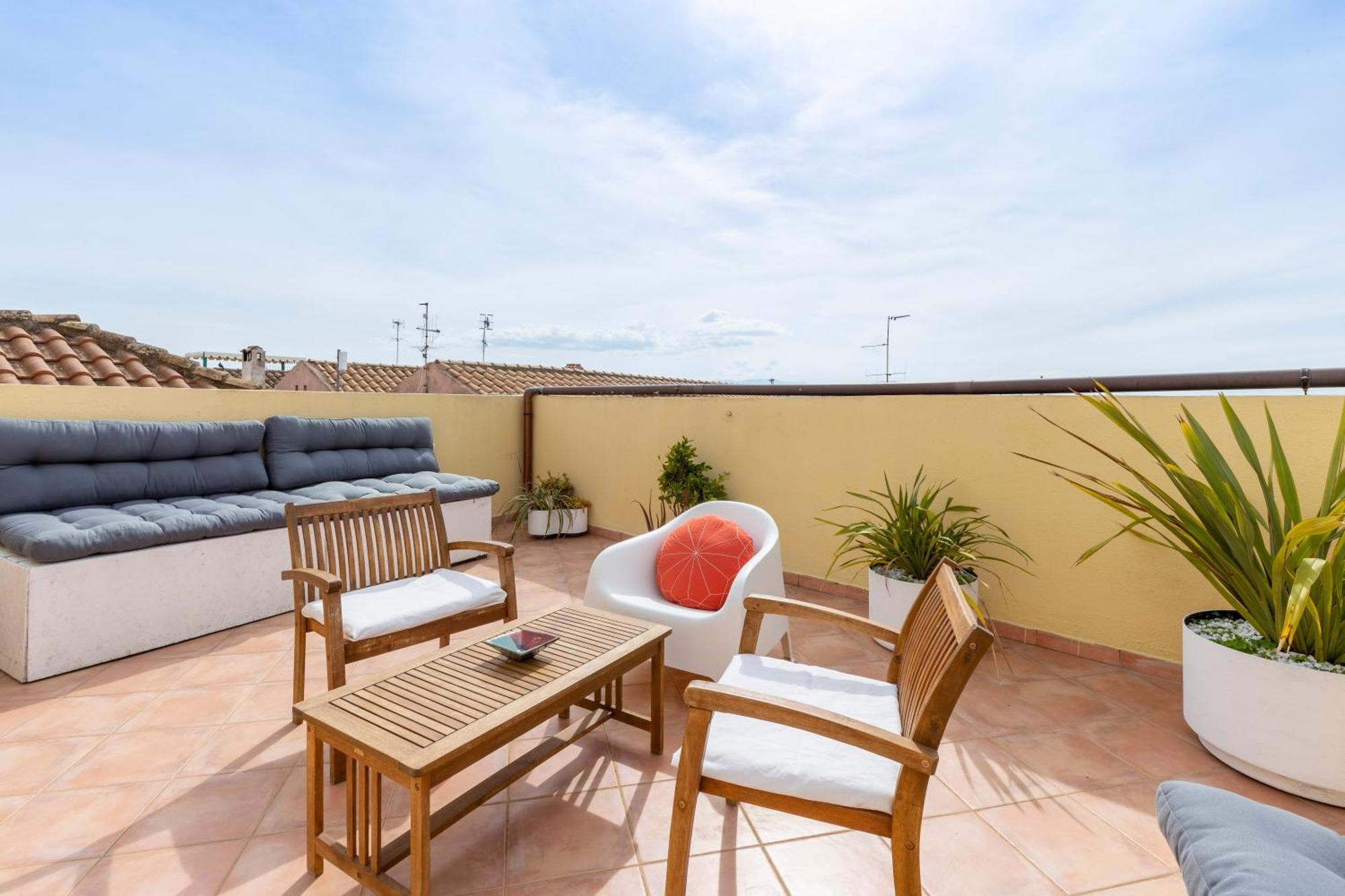 Апартаменты Castello Attic Sunset Terrace Кальяри Экстерьер фото